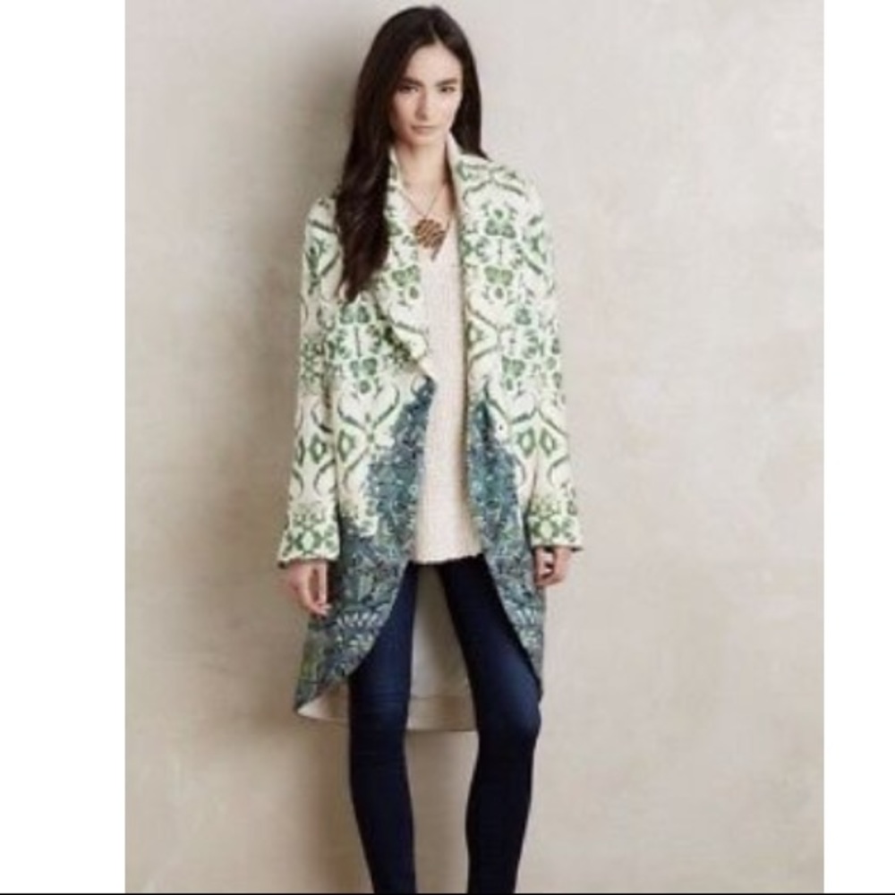 Anthropologie Sweater Coat